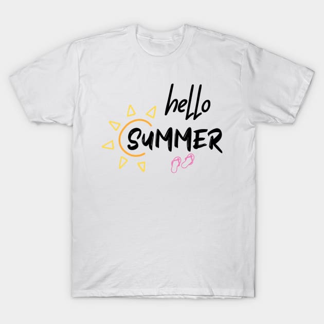 goodbye school hello summer vibes T-Shirt by Ras-man93